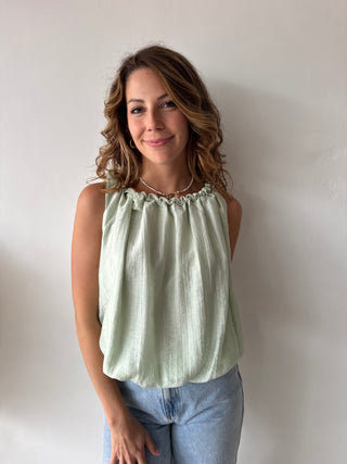 Mint summer top
