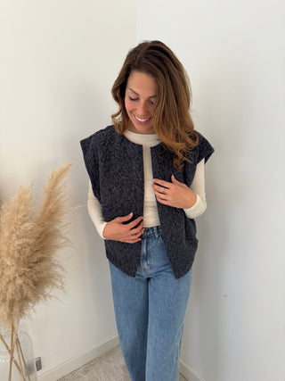 Marine fall gilet