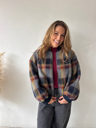 Colorful autumn jacket