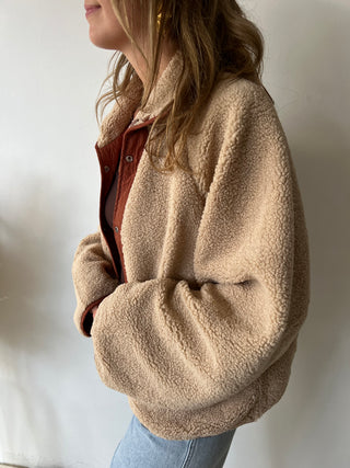 Terracotta reversible jacket