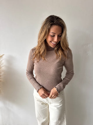 Taupe soft souspull