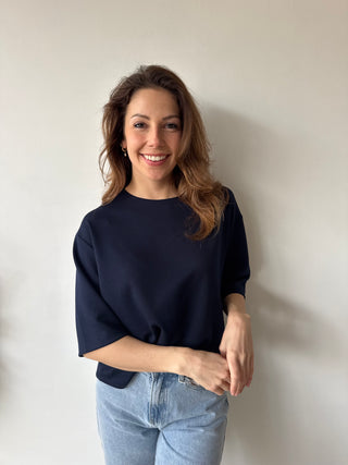 Navy soft t-shirt