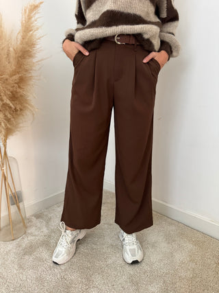 Brown classy pants