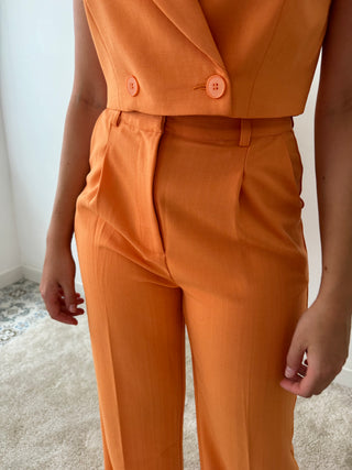 Orange suit