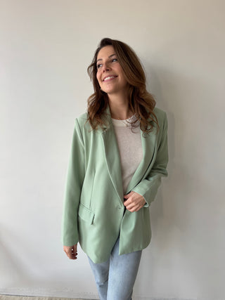 Mint spring blazer