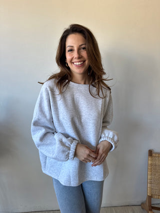 Pilates grey sweater