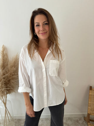 Perfect classic white blouse