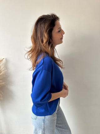 Soft cobalt t-shirt