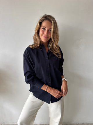 Classic navy shirt