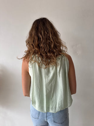 Mint summer top