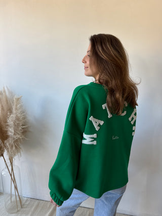 Matcha green sweater