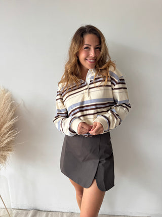 Brown skort