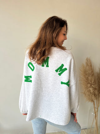 Green mommy sweater