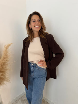 Brown blazer