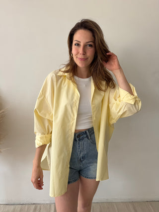 Yellow let me shine shirt