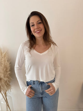 Soft white t-shirt