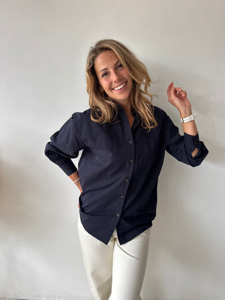 Classic navy shirt