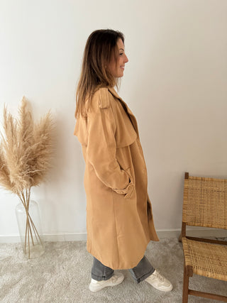 Camel classic coat