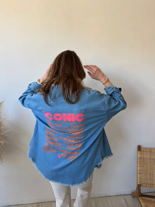 Iconic denim shirt