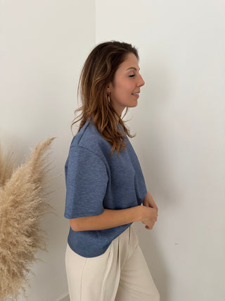 Super soft blue jeans t-shirt