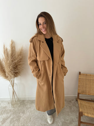 Camel classic coat