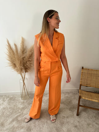 Orange suit