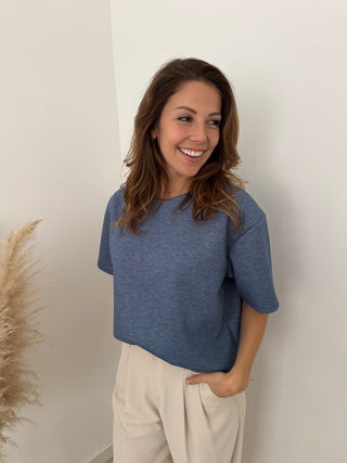 Super soft blue jeans t-shirt