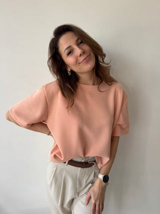 Super soft peach t-shirt