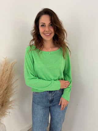 Soft green long sleeve t-shirt