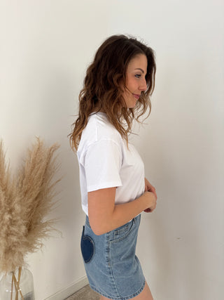 Out of office white t-shirt