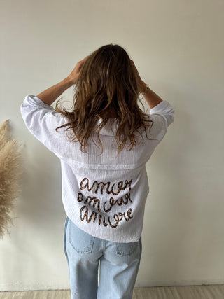 White amour tetra shirt