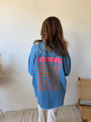 Iconic denim shirt
