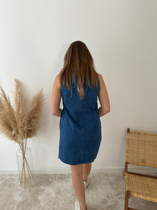 Perfect denim dress blue