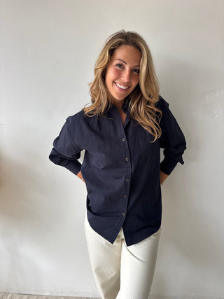 Classic navy shirt