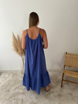 Cobalt maxi dress