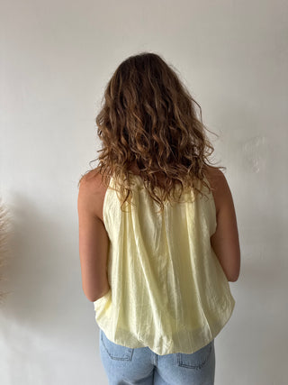 Yellow summer top