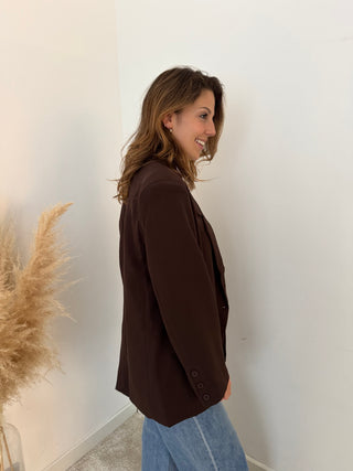 Brown blazer