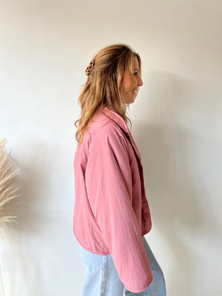 Old pink reversible jacket