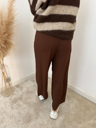 Brown classy pants