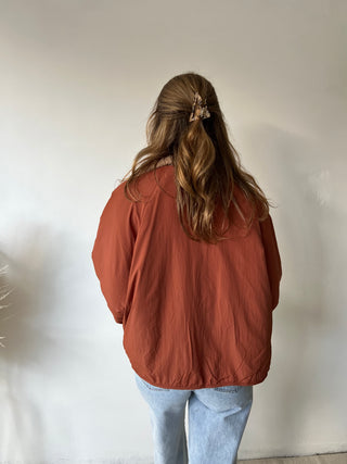 Terracotta reversible jacket