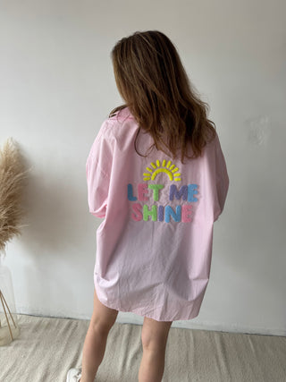 Pink let me shine shirt