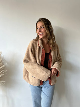 Terracotta reversible jacket