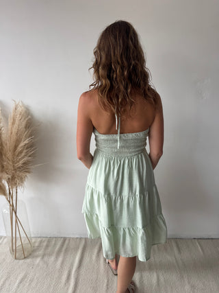 Mint summer dress