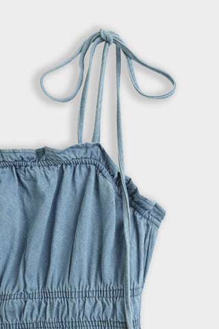Denim maxi Dress