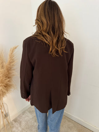 Brown blazer