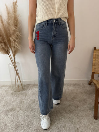 Hearts wide jeans