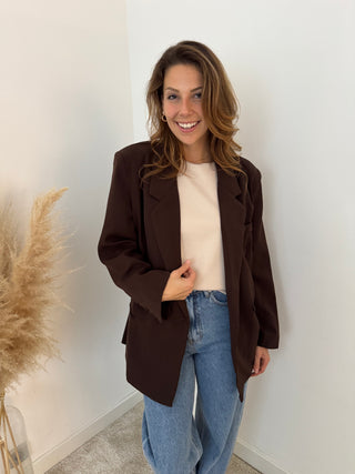 Brown blazer