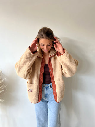 Terracotta reversible jacket