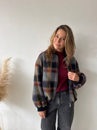 Colorful autumn jacket