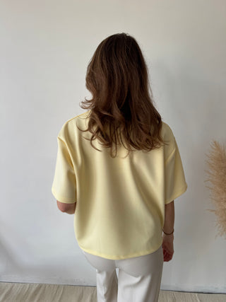 Super soft yellow t-shirt
